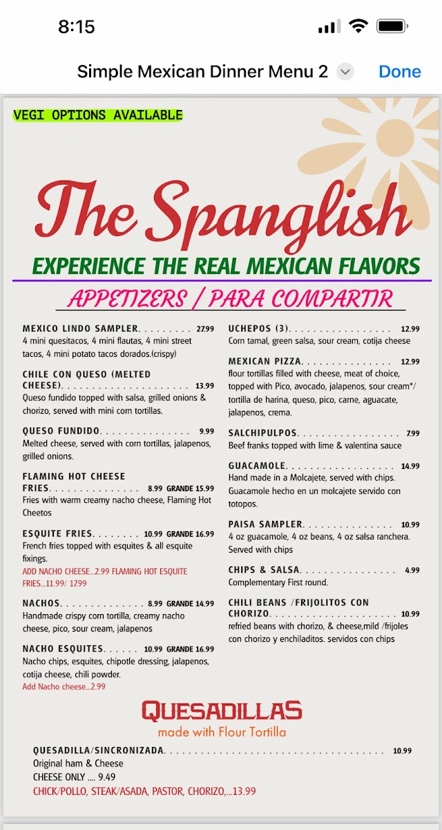 Menu Photo 3