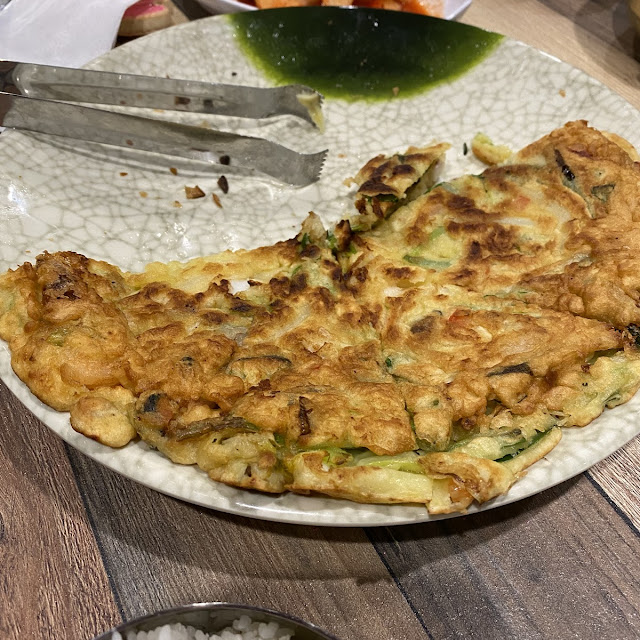 Haemul Pajeon Seafood Pancake