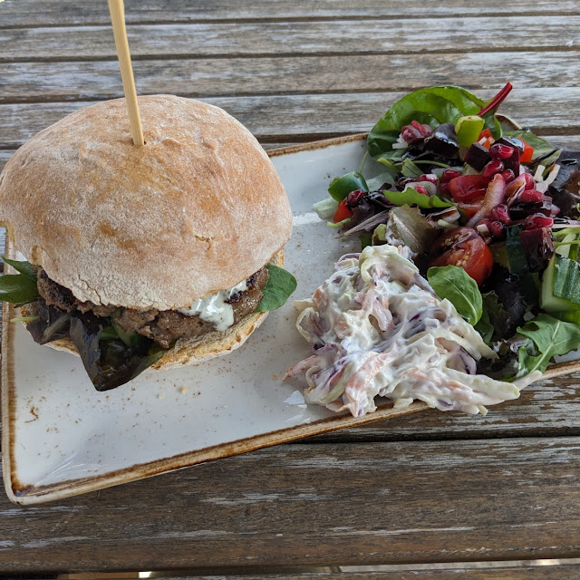 Minted Lamb Burger