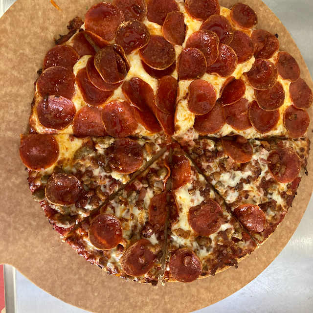 Half Pepperoni Lovers