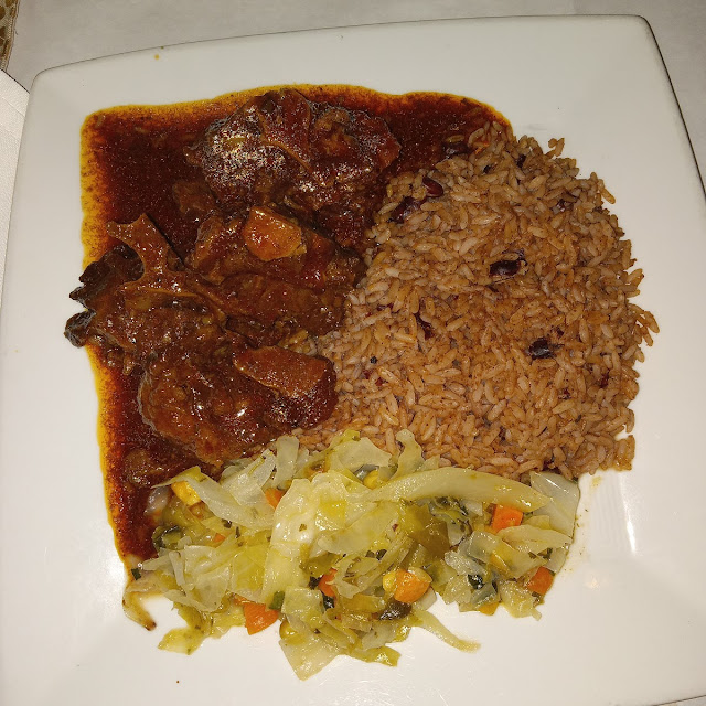 Brown Stew Chicken Large Meal