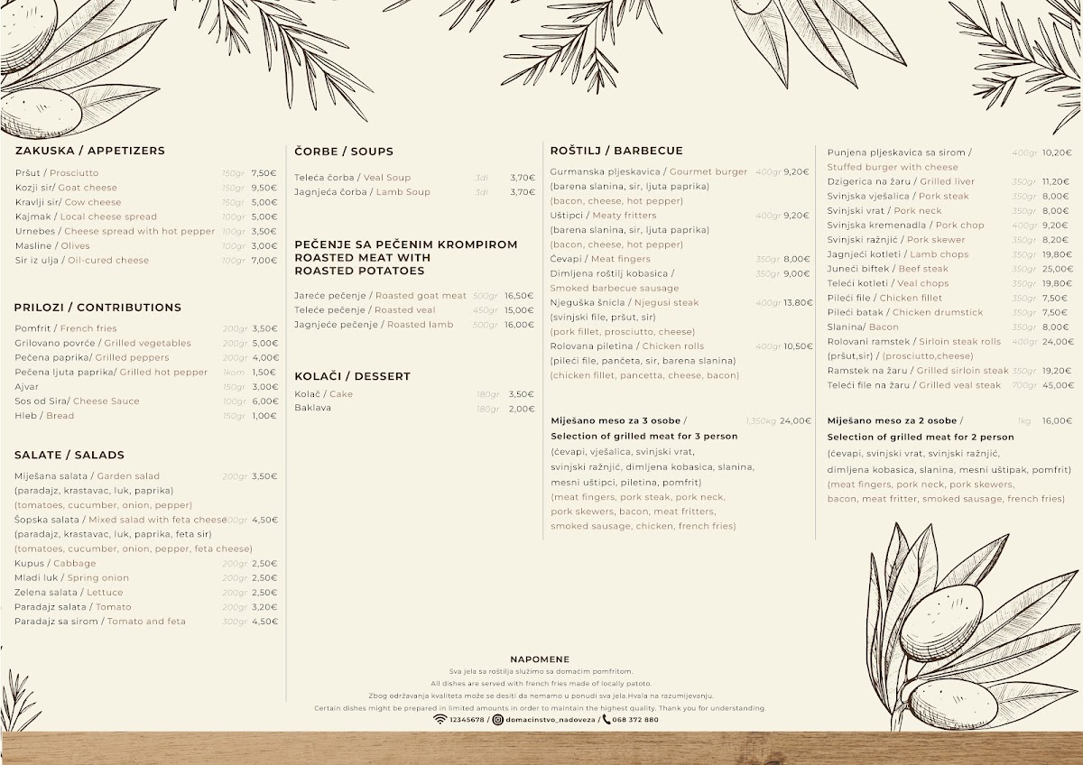 Menu Photo 0