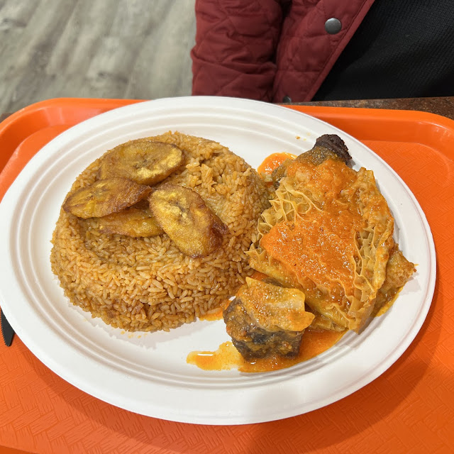 Jollof Rice w Mixed Meat