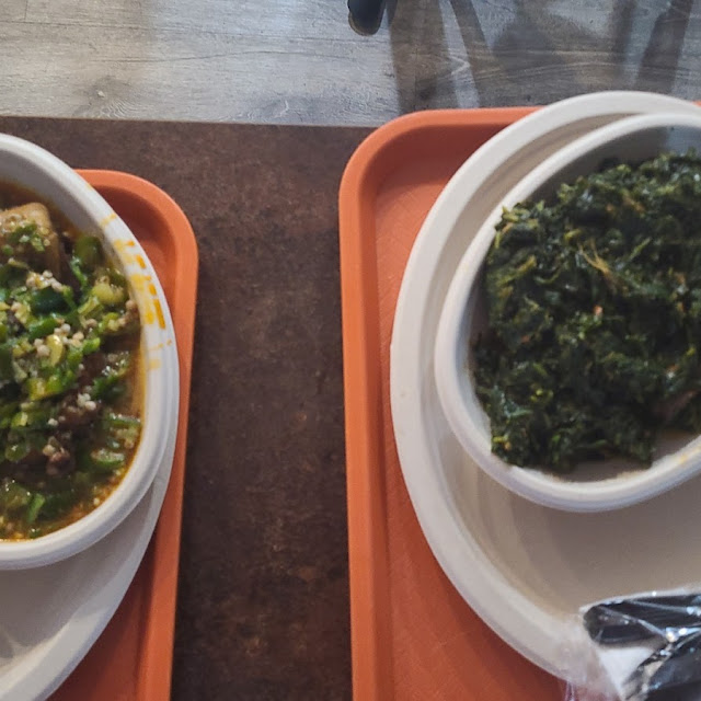 Spinach and Okra Soup