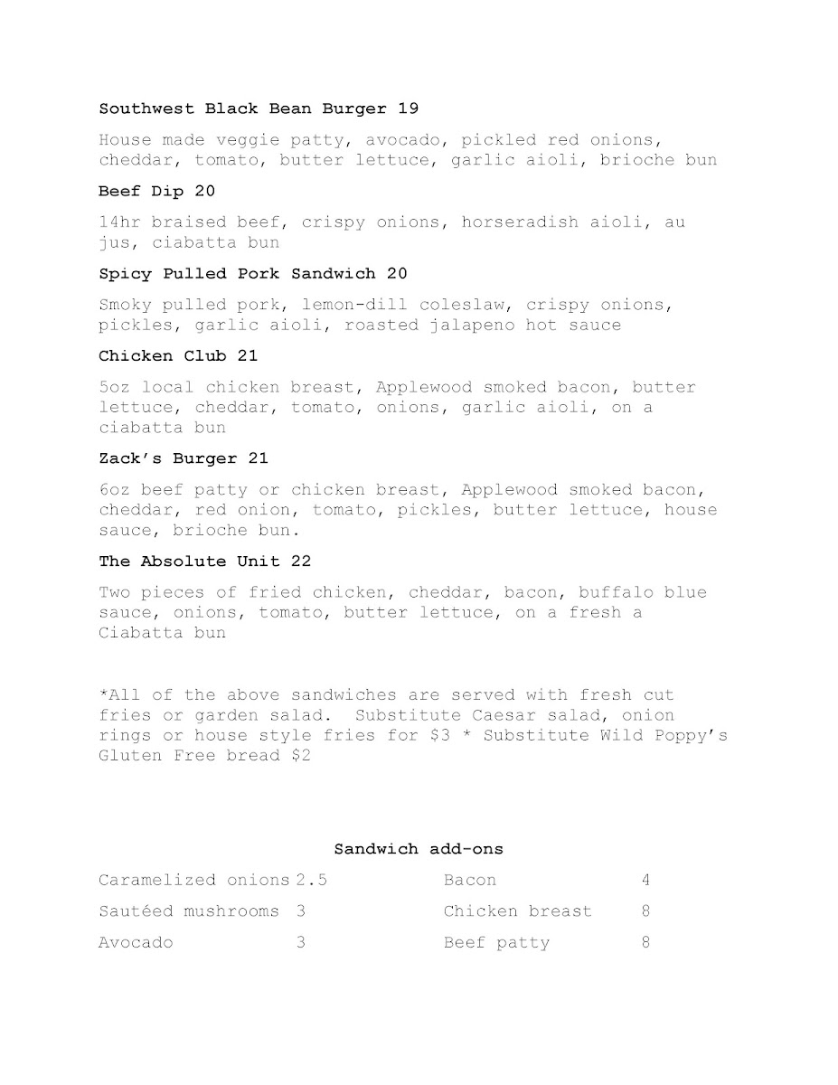Menu Photo 3