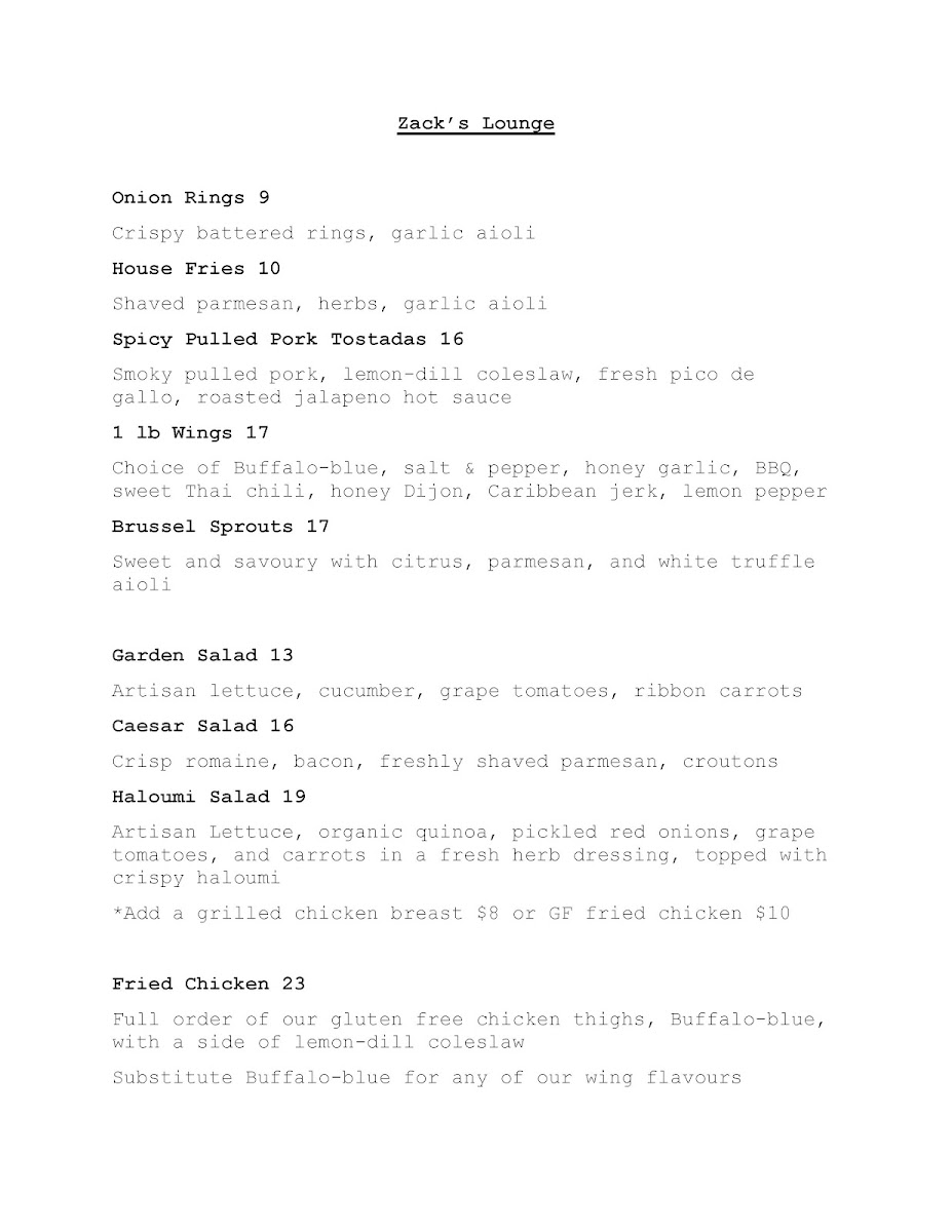 Menu Photo 4