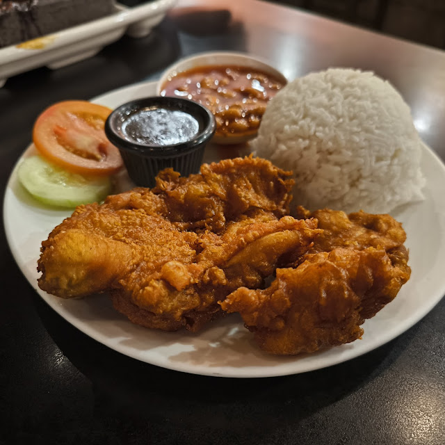 Chicken Chop with Rice