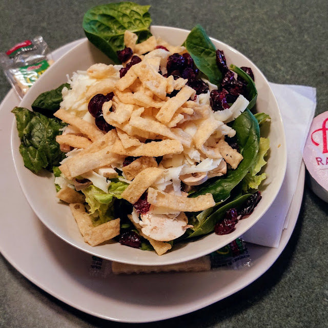 Crunchy Spinach Salad