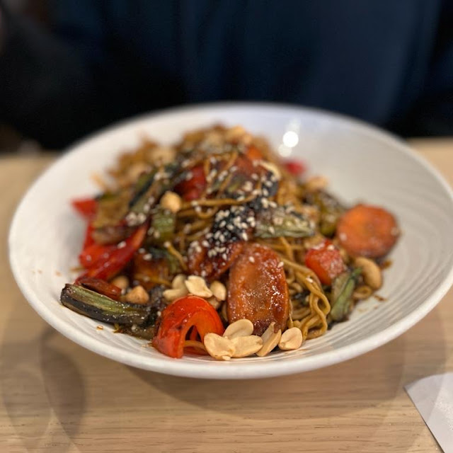 Kung Pao Chicken Noodle
