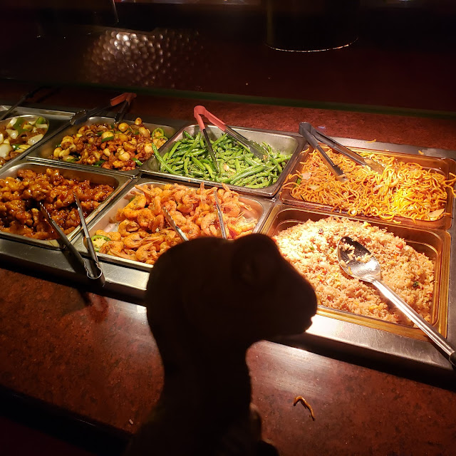 Fresh Mushrooms on the Buffet