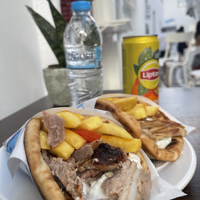 Chicken Gyros Sandwich