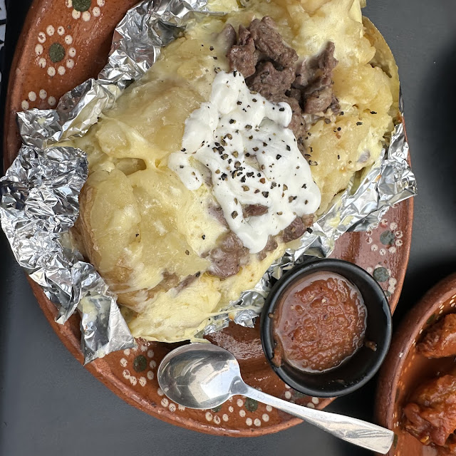 Stuffed Potato with Arrachera