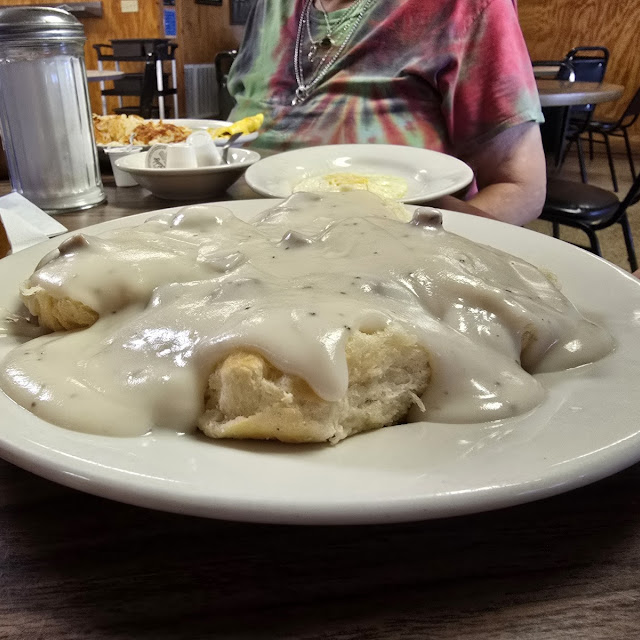 Sausage Gravy and Biscuits