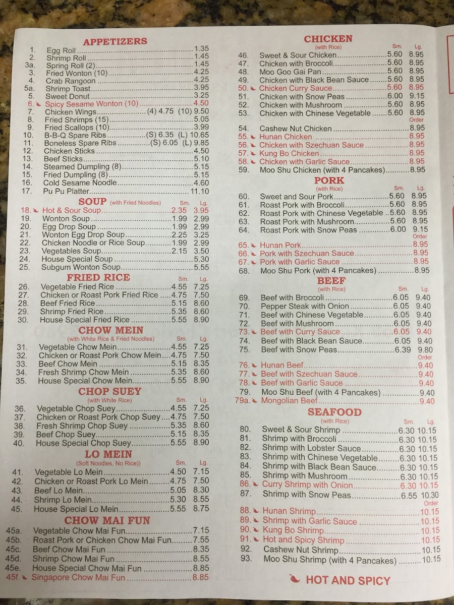 Menu Photo 0