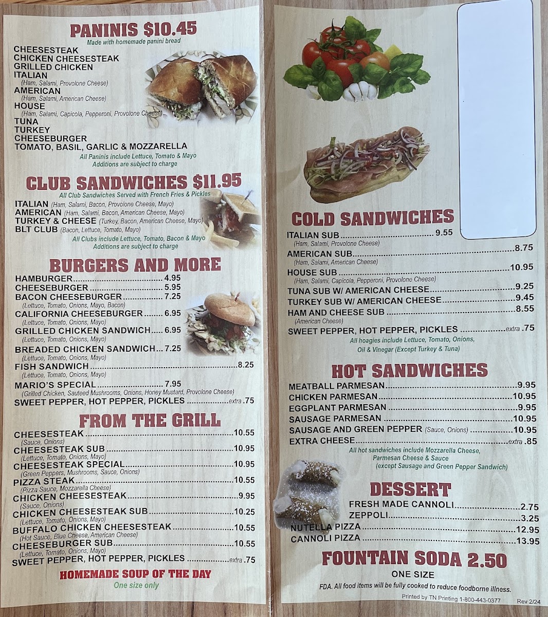 Menu Photo 0