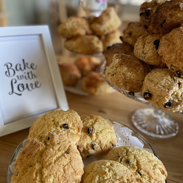 Various Fresh Scones