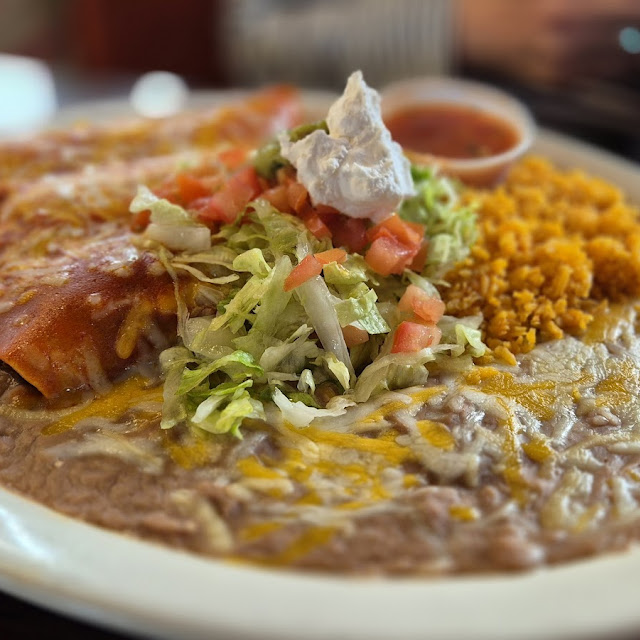 Cheese Enchiladas Combo
