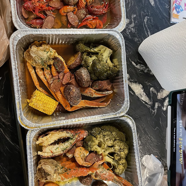 Lobster Tail & Shrimp & Snow Crab