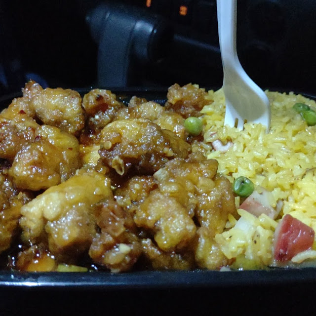 General TSO's Chicken Combination Fried Rice