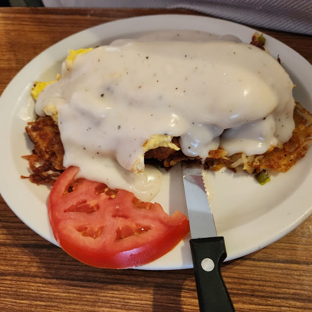 Chicken Fried Steak Breakfast