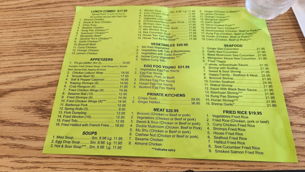 Menu Photo 0