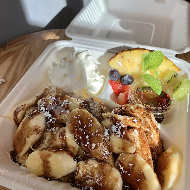 French Toast with Banana Chocolate