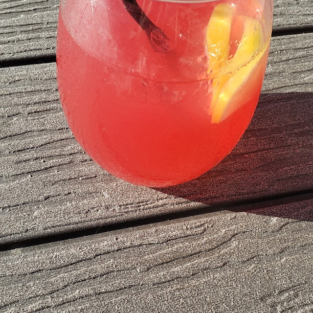 Raspberry Lemonade Sangria