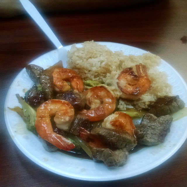 Teriyaki Shrimp & Steak