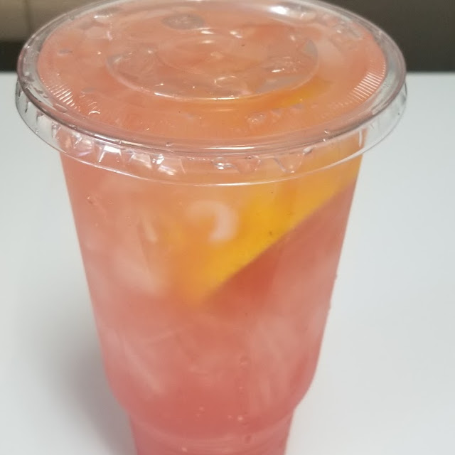 Fresh Squeezed Strawberry Almond Lemonade
