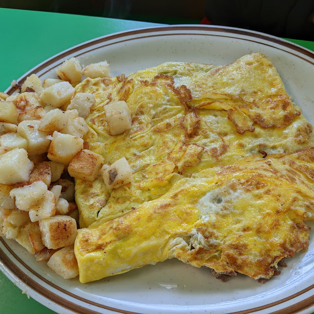 Steak and Cheese Omelette