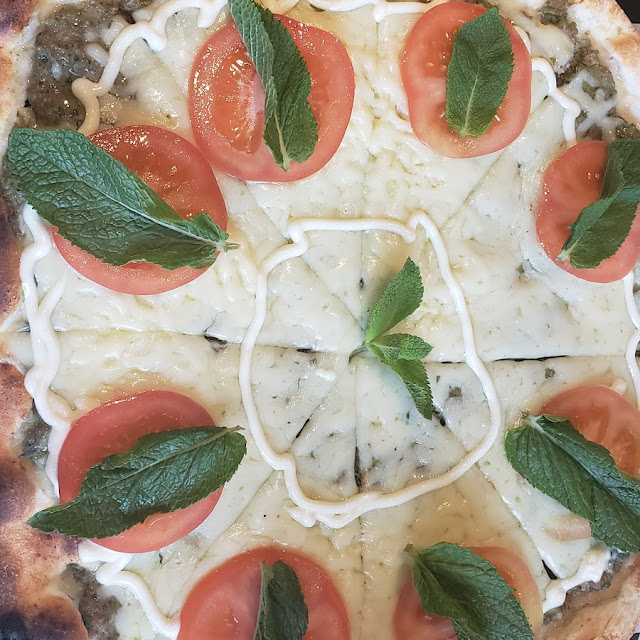 Cheese Kafta Pizza