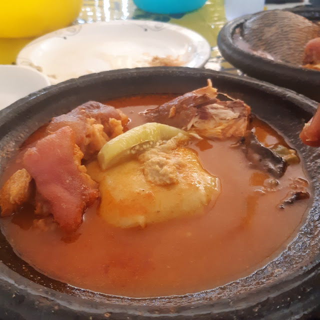 Fufu with Light Soup