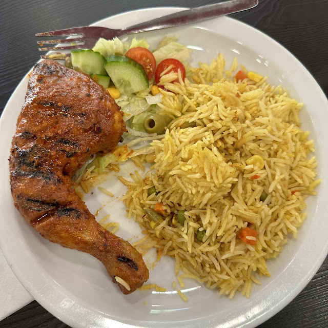 Grill Chiken with Rice