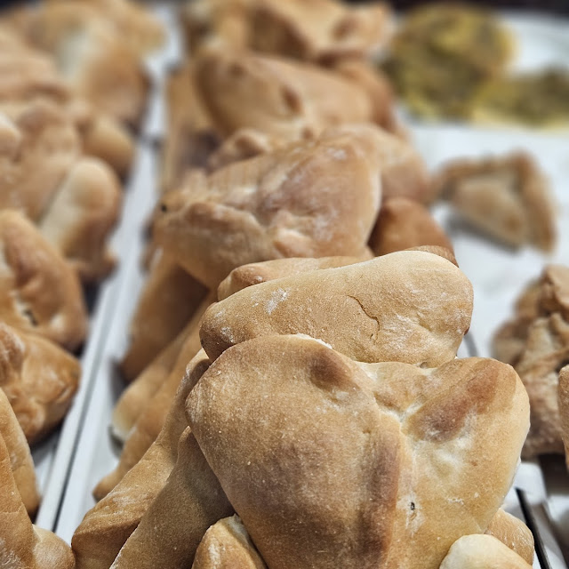 Chocolate Croissant and Zartar Pies
