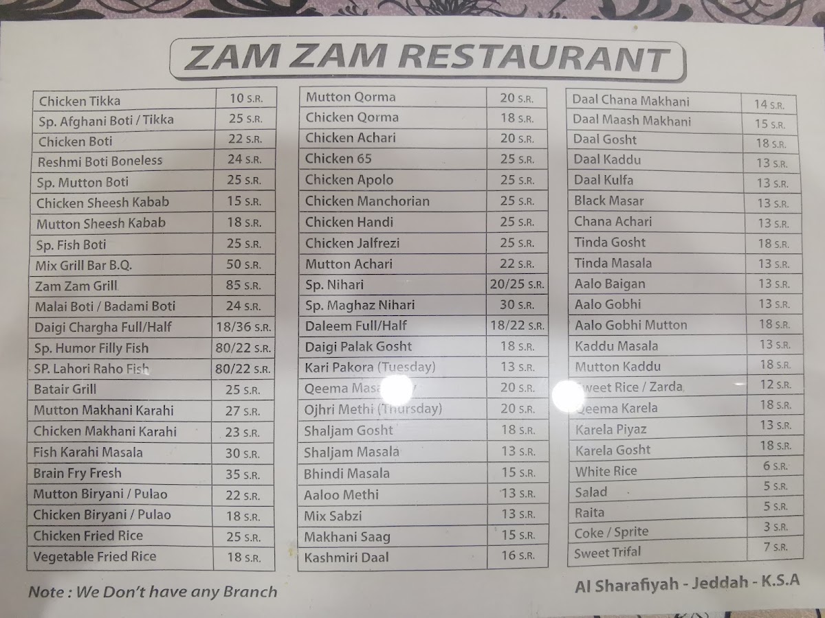 Menu Photo 0
