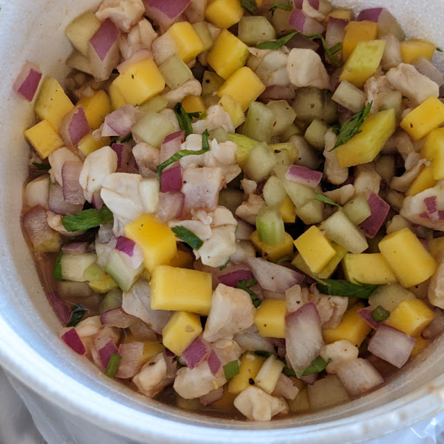 Ceviche de Pescado Tropical C Mango Fish Tropical W Mango Ceviche