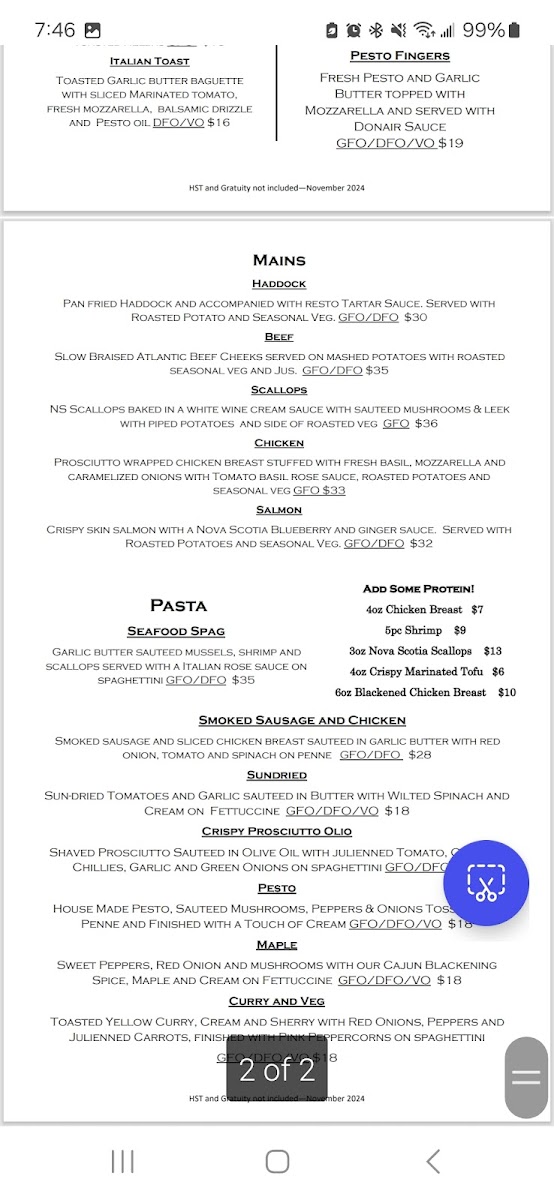 Menu Photo 0