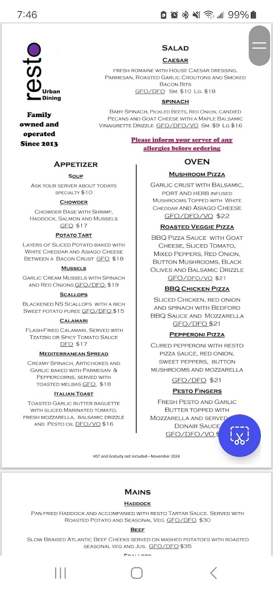 Menu Photo 1