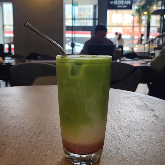 Strawberry Matcha Latte