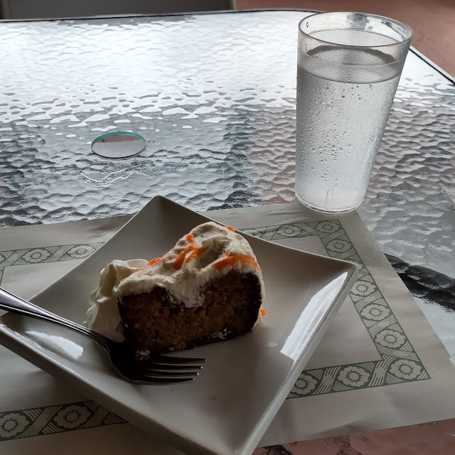 Homemade Carrot Cake Slice