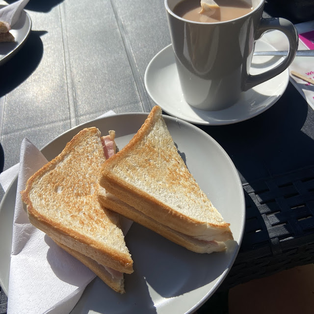 Cheese and Ham Sandwich