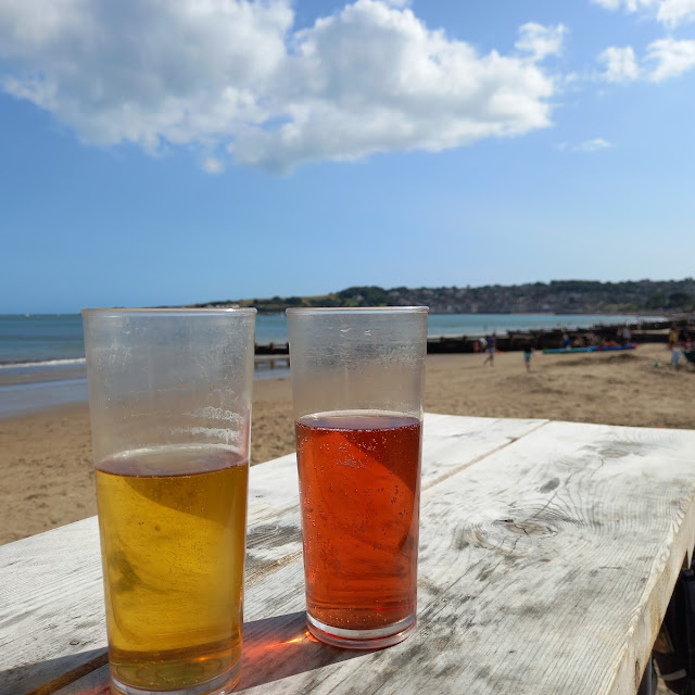 Beer with a Beachy View of Swanage