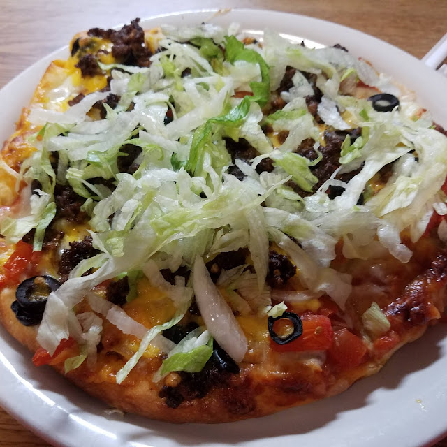 Mini Taco Pizza