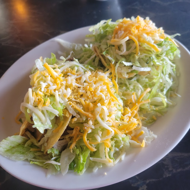 Carne Seca Tacos & Bean Tostada