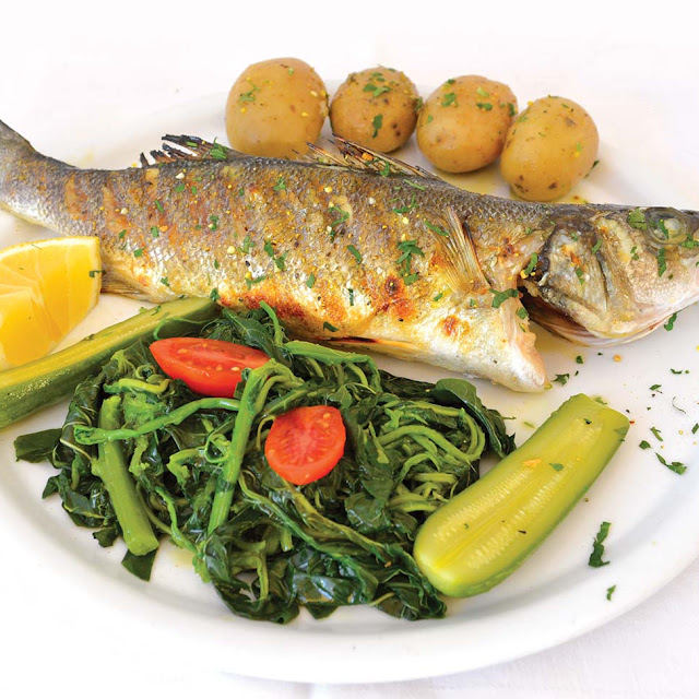Fresh Grilled Sea Bass