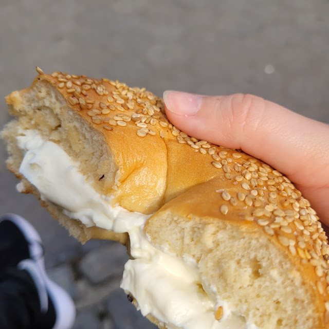 Toasted Bagel with Butter