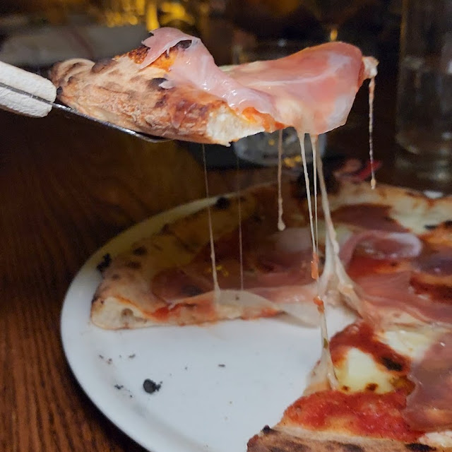 Aperol Spritz and Margherita Pizza