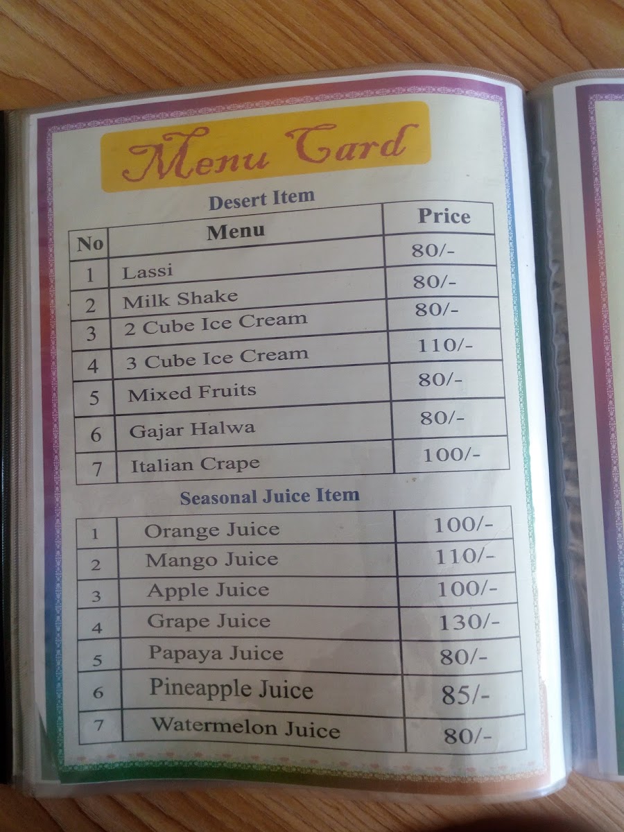 Menu Photo 4