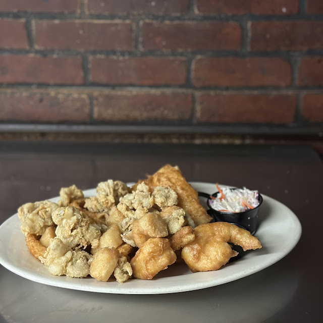Fish & Chips & Clam Cake
