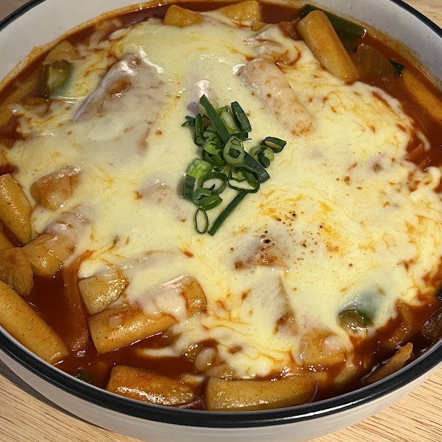Cheese Chilli Rice Cake
